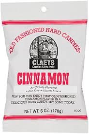 Claeys Cinnamon Hard Candies 6oz 12ct